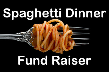 Spaghetti on a fork for Spaghetti Dinner